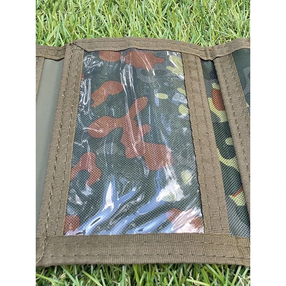 Vtg Mil-Tec Strum German Army Medical Unit Wallet Camaflauge NWOT